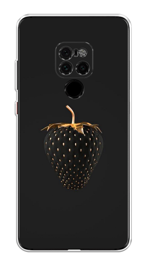 

Чехол Awog на Huawei Mate 20 "Черно-золотая клубника", Черный;золотистый, 66850-10