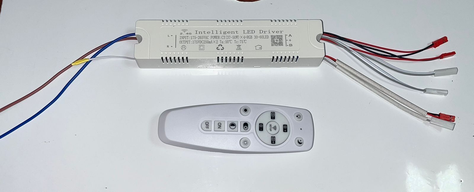 

RGB драйвер 37-50х4+RGB 30-60 LED, RGB драйвер 37-50х4