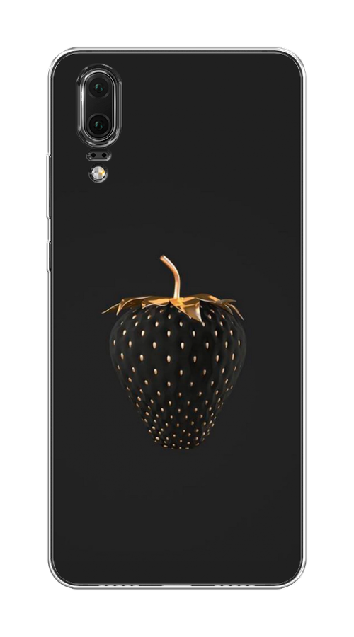 

Чехол Awog на Huawei P20 "Черно-золотая клубника", Черный;золотистый, 64350-10