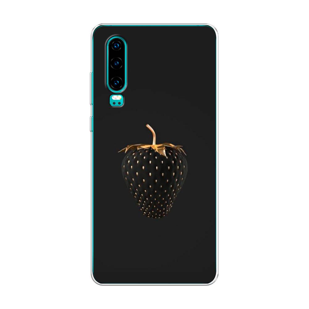 

Чехол Awog на Huawei P30 "Черно-золотая клубника", Черный;золотистый, 68550-10