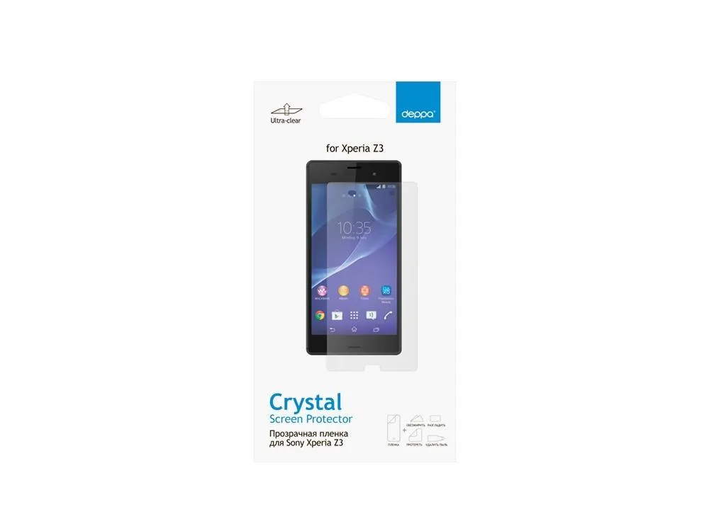 

Защитная пленка Deppa для Sony Xperia Z3 (61354) прозрачная