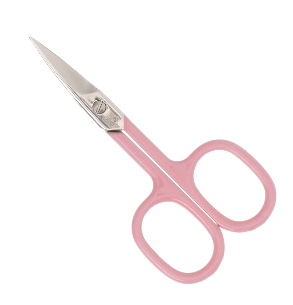 Ножницы Dewal Beauty маникюрные для ногтей 9 см, розовый DEWAL MR-329