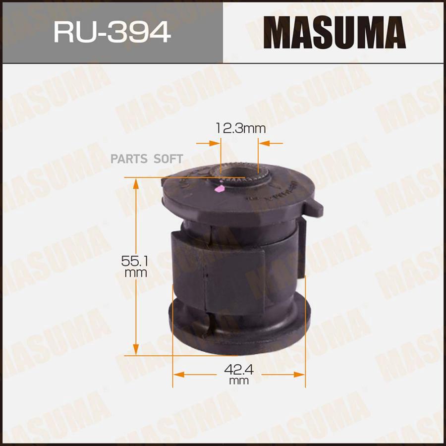 

MASUMA 'RU394 Сайлентблок задн. продольной тяги зад. 1шт