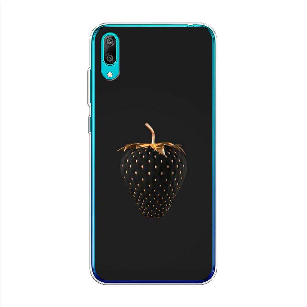 

Чехол Awog "Черно-золотая клубника" для Huawei Y7 Prime 2019