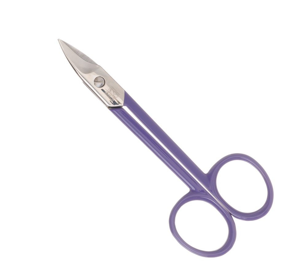 Ножницы Dewal Beauty для педикюра 10 см, фиолетовый DEWAL MR-328 ножницы dewal для педикюра 10 см фиолетовый