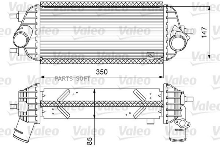 

Интеркулер Valeo 818626