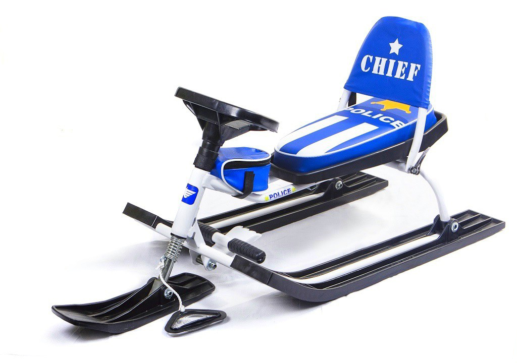 

Снегокат Барс 106 Comfort Police, Синий, 106