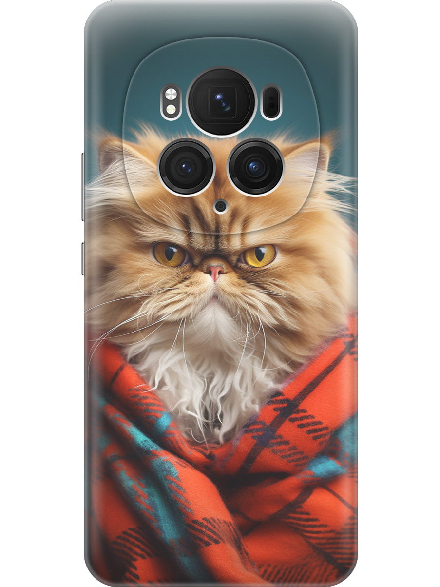 

Силиконовый чехол на Honor Magic6 Pro с принтом "Недовольный котик", Прозрачный;красный;синий, 782623412