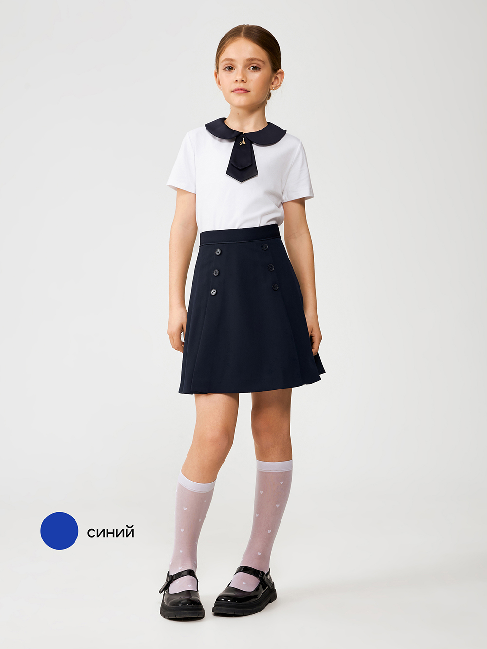 

Юбка детская Acoola 20240180113, синий, 122, 20240180113