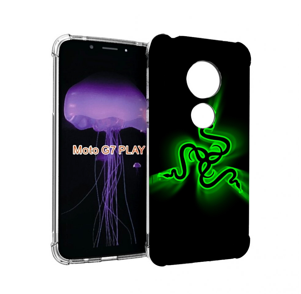 Чехол MyPads Razer для Motorola Moto G7 Play