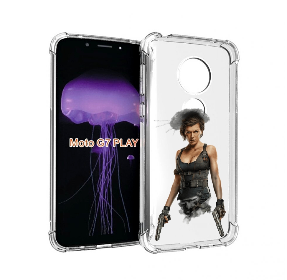 

Чехол MyPads Resident-Evil для Motorola Moto G7 Play, Прозрачный, Tocco