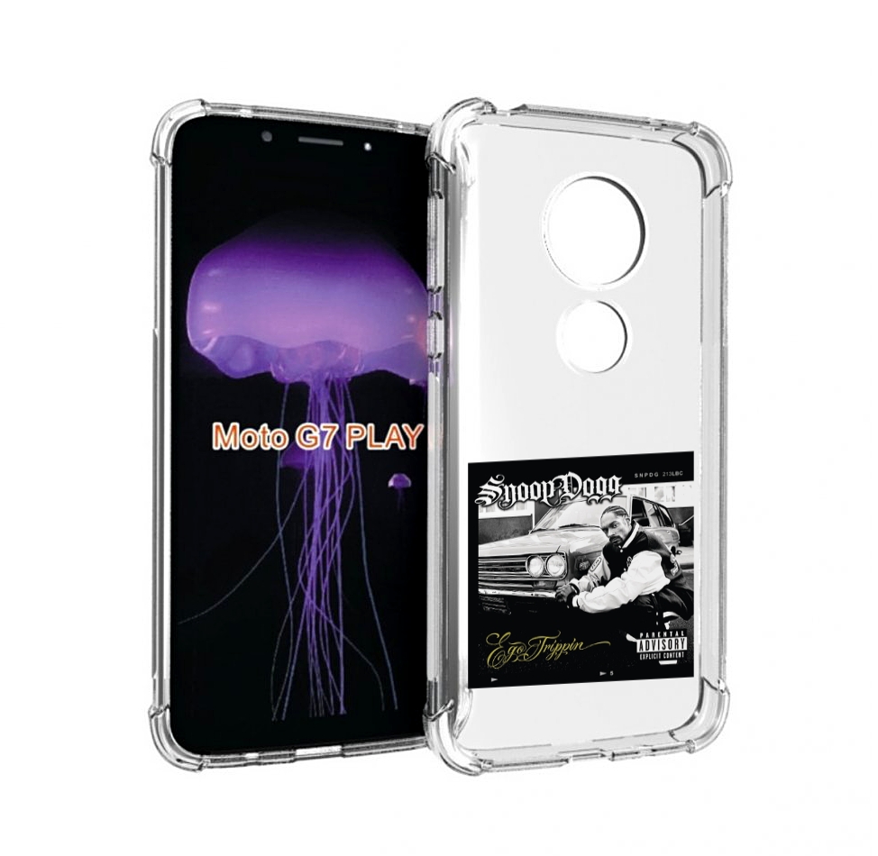 

Чехол MyPads Snoop Dogg EGO TRIPPIN’ для Motorola Moto G7 Play, Прозрачный, Tocco