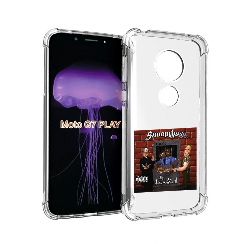 

Чехол MyPads Snoop Dogg THA LAST MEAL для Motorola Moto G7 Play, Прозрачный, Tocco