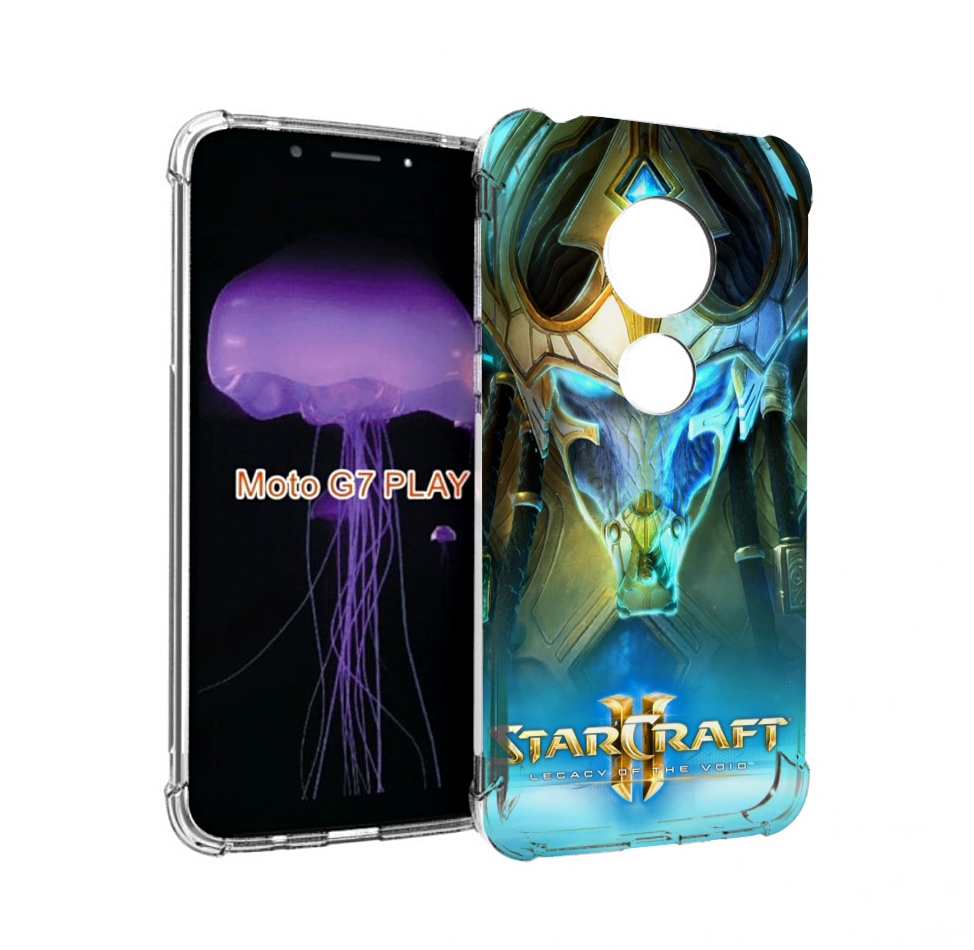 

Чехол MyPads StarCraft II Legacy of the Void для Motorola Moto G7 Play, Прозрачный, Tocco