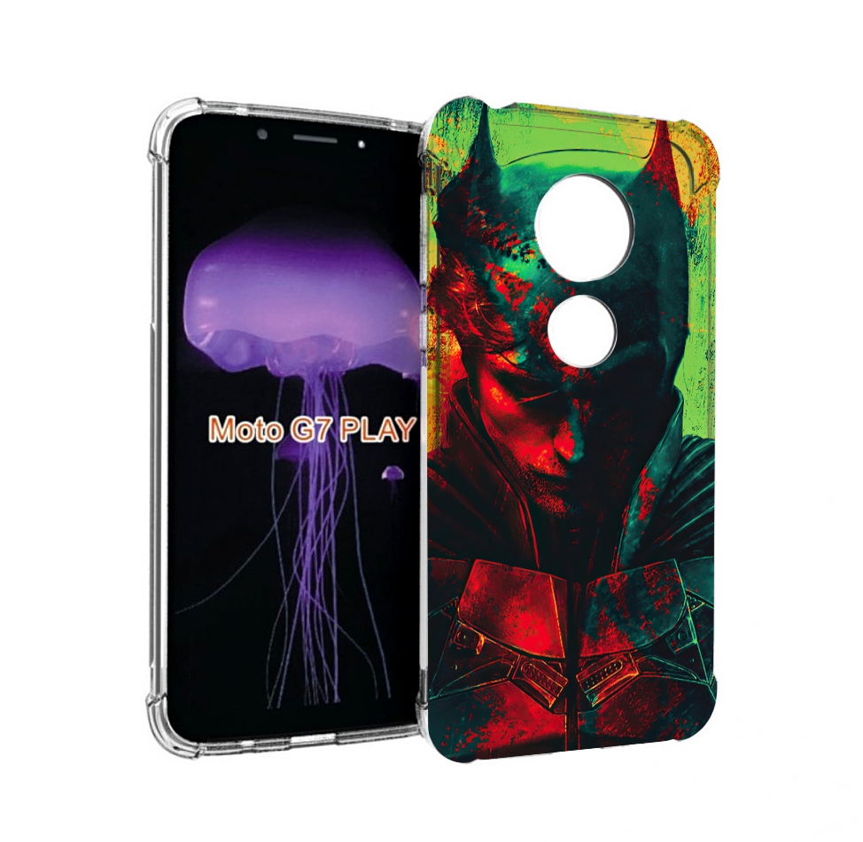 

Чехол MyPads The Batman для Motorola Moto G7 Play, Прозрачный, Tocco