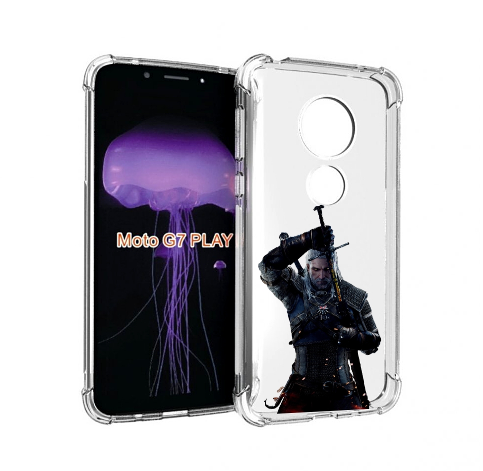 

Чехол MyPads The-Witcher-3-Ведьмак для Motorola Moto G7 Play, Прозрачный, Tocco