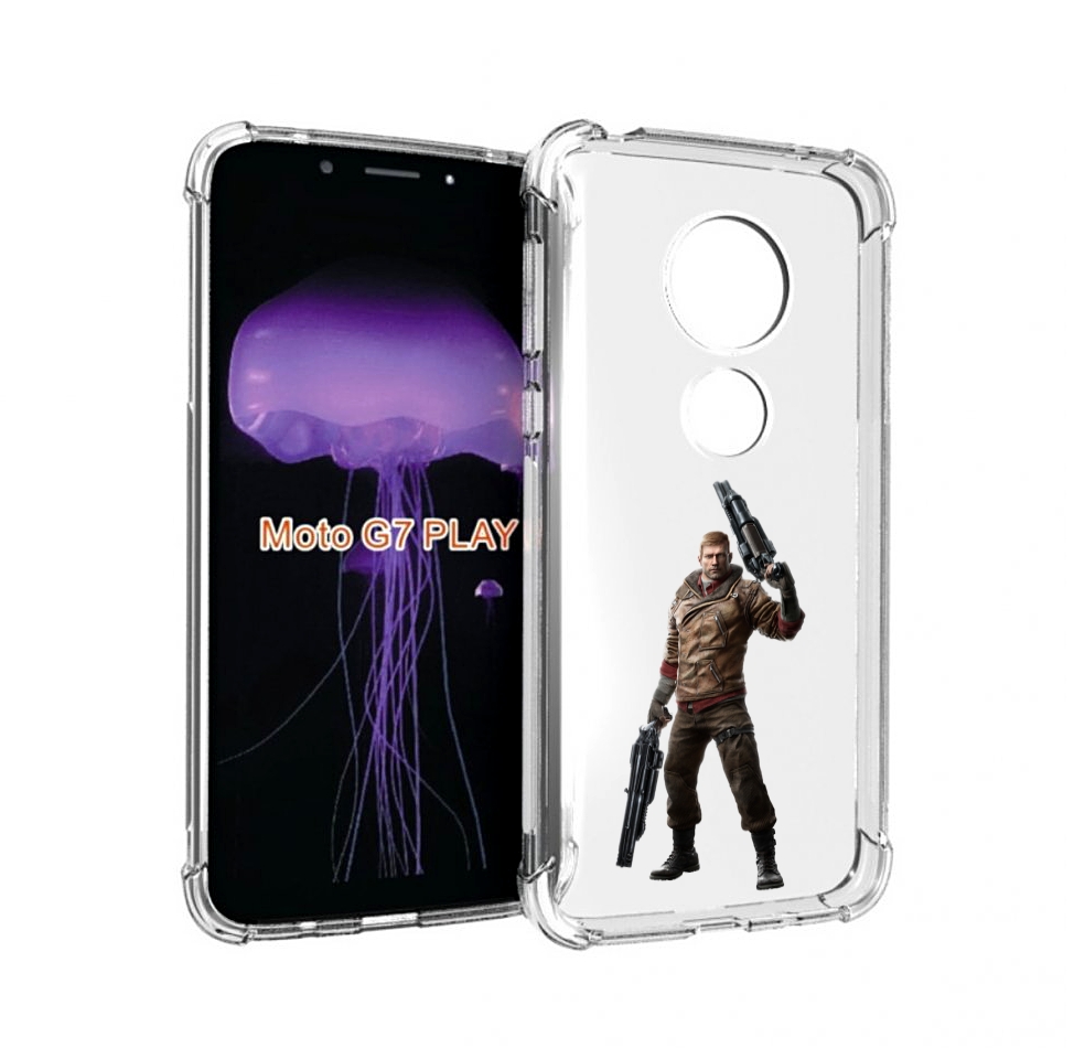 

Чехол MyPads Wolfenstein для Motorola Moto G7 Play, Прозрачный, Tocco