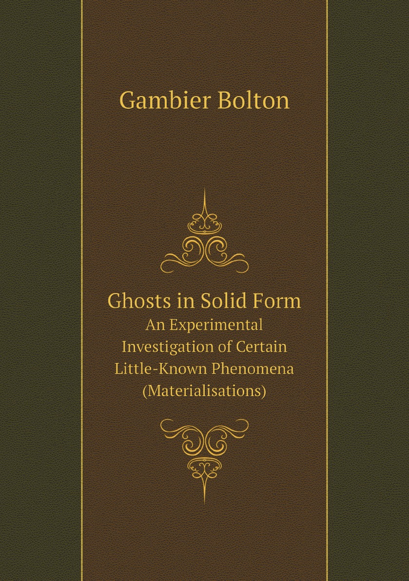 

Ghosts in Solid Form