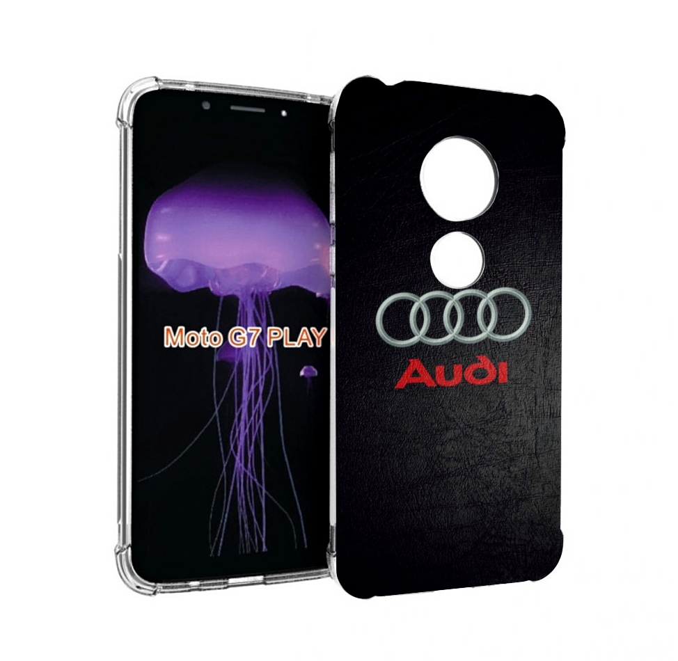 

Чехол MyPads audi 6 мужской для Motorola Moto G7 Play, Прозрачный, Tocco