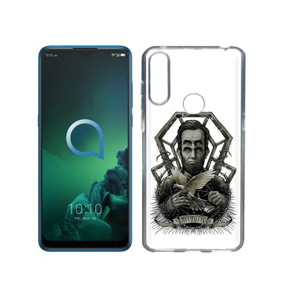 

Чехол MyPads Tocco для Alcatel 3X франклин абстракция (PT227136.670.662), Прозрачный, Tocco