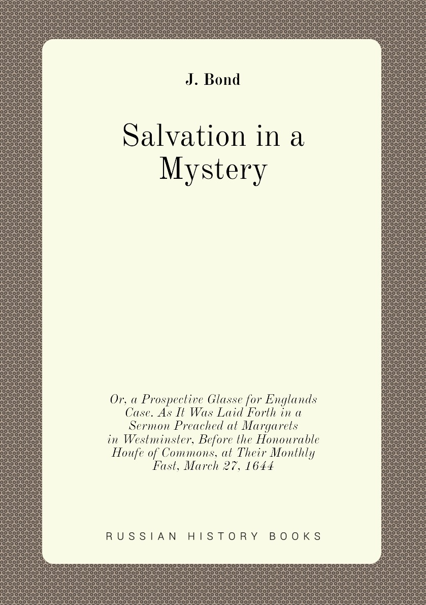 

Salvation in a Mystery