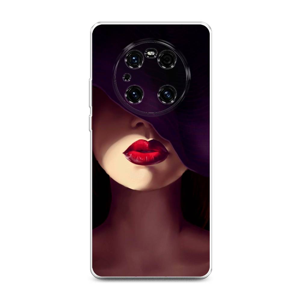фото Силиконовый чехол "красные губы" на huawei mate 40e pro awog