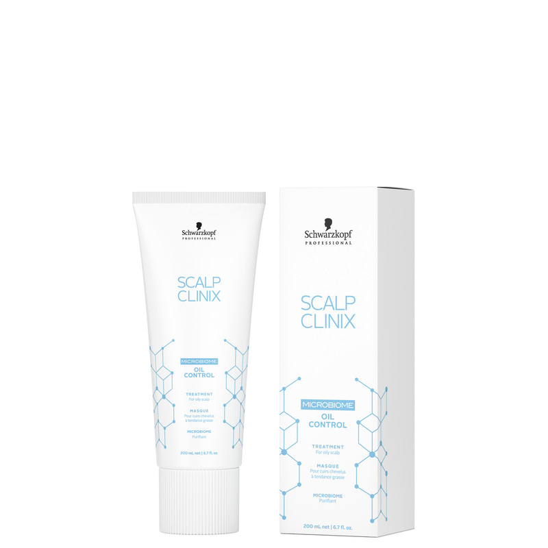 Маска Schwarzkopf Scalp Clinix для контроля жирности кожи головы, 200 мл