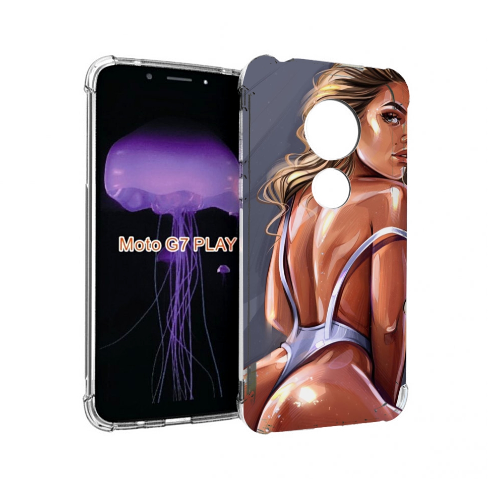

Чехол MyPads craigos-art для Motorola Moto G7 Play, Прозрачный, Tocco