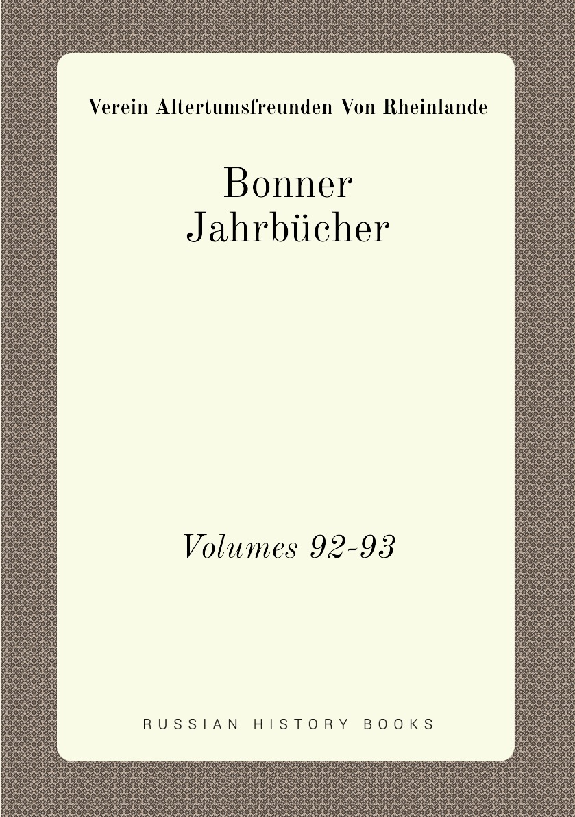 

Bonner Jahrbucher