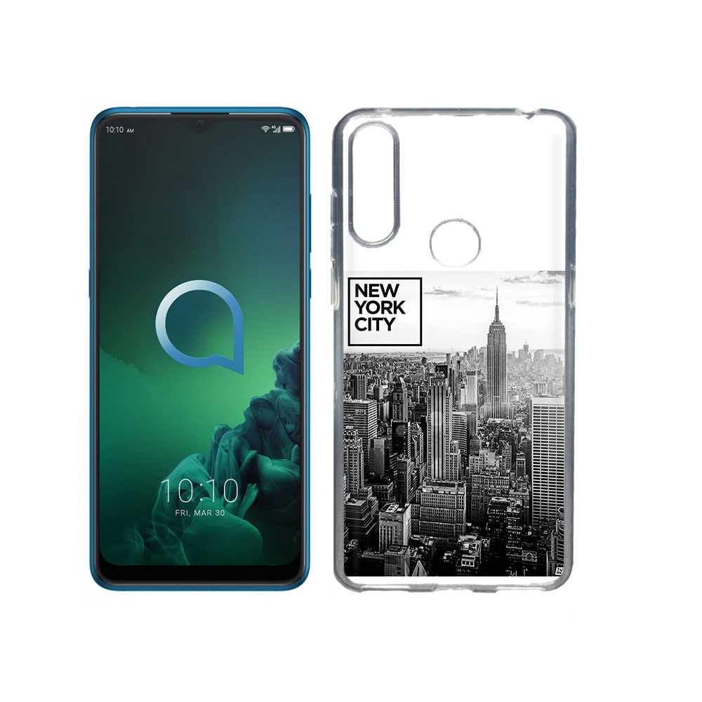 

Чехол MyPads Tocco для Alcatel 3X черно белый ньюерк (PT227136.670.686), Прозрачный, Tocco