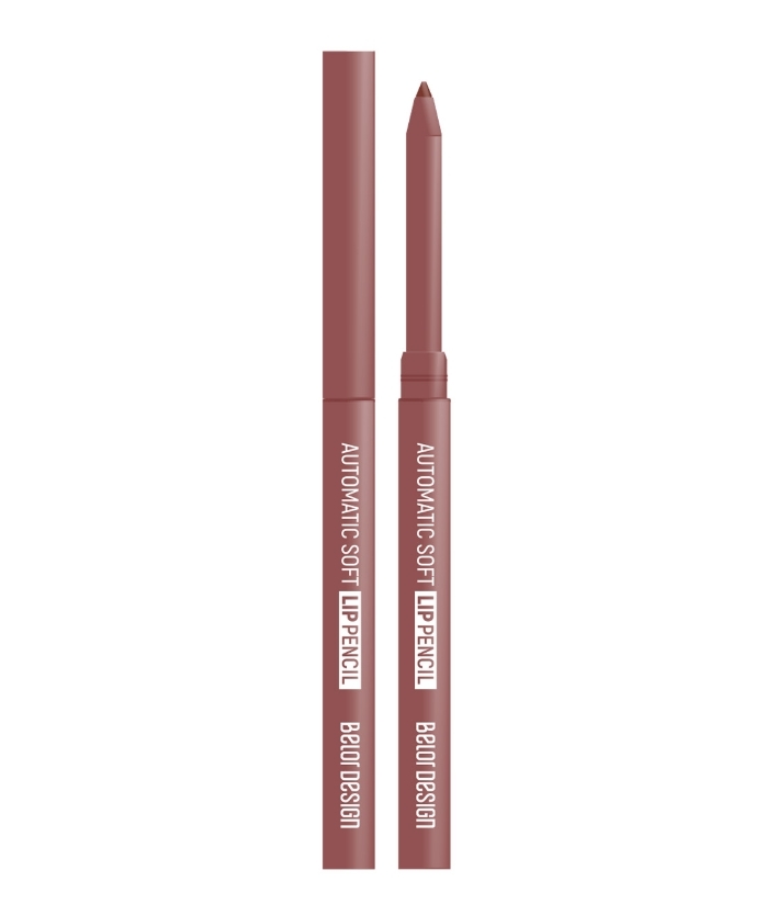 фото Карандаш для губ belordesign automatic soft lippencill механический, тон 202 латте, 0,28 г