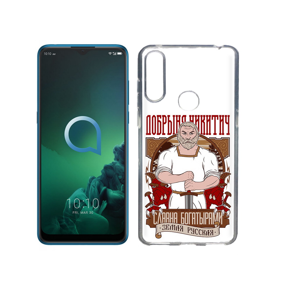 

Чехол MyPads Tocco для Alcatel 3X Добрыня (PT227136.670.70), Прозрачный, Tocco