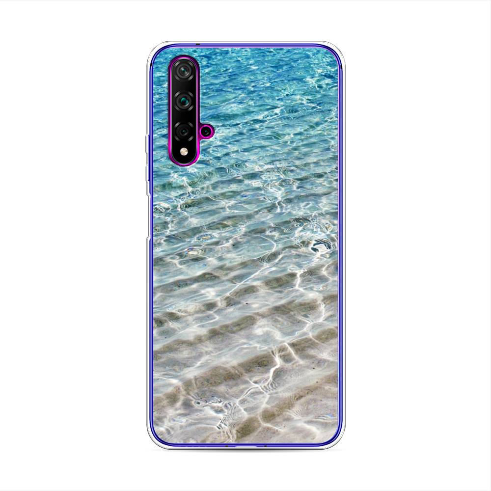 

Чехол Awog на Huawei Nova 5T "Волны 10", Разноцветный, 610550-4
