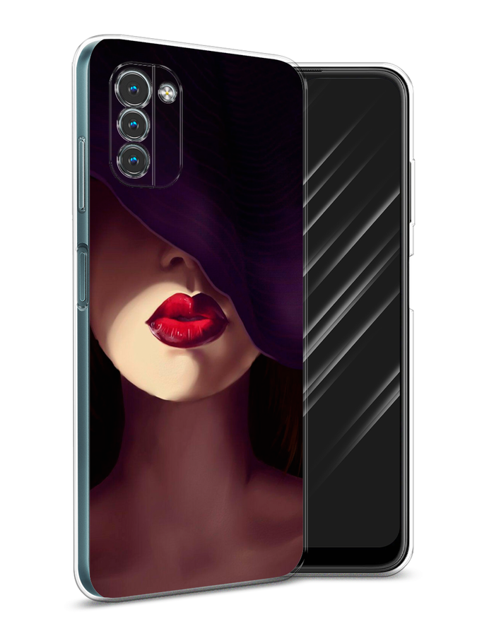 

Чехол Awog на Nokia G11 / Нокиа G11 "Красные губы", Разноцветный, 125150-7