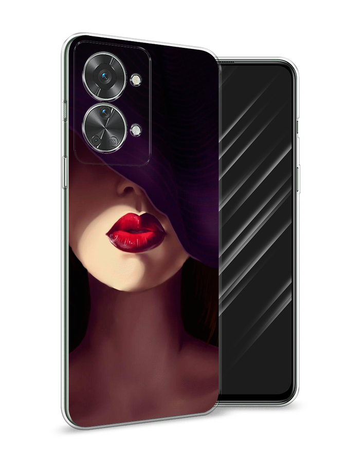 

Чехол Awog на OnePlus Nord 2T / ВанПлас Норд 2T "Красные губы", Разноцветный, 153250-7