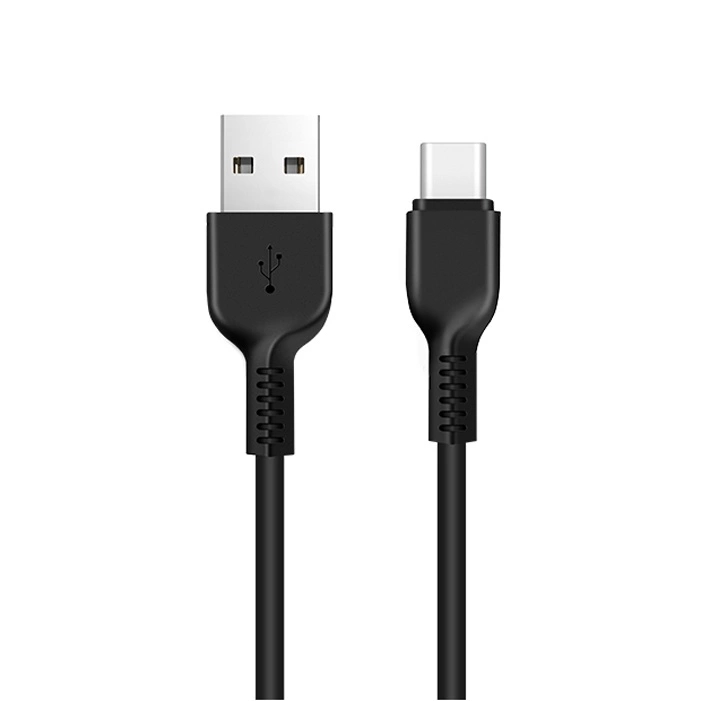 Кабель USB hoco X20 / разъем юсб / type C тайп с /  1 метр / черный