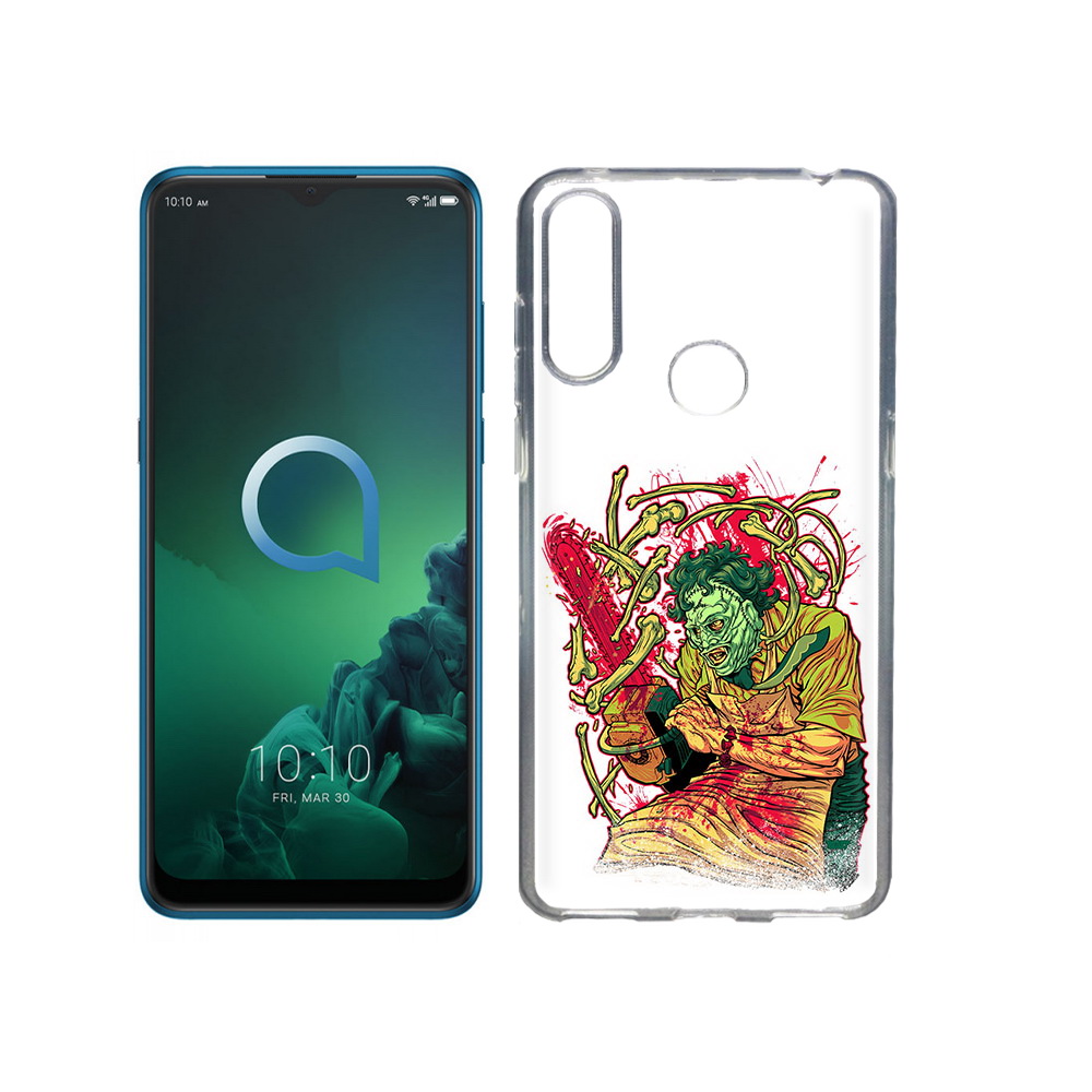 

Чехол MyPads Tocco для Alcatel 3X яркий мясник (PT227136.670.711), Прозрачный, Tocco