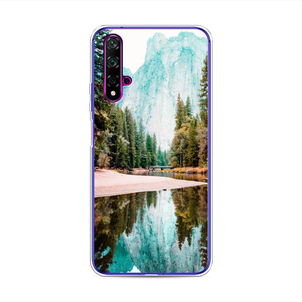 

Чехол Awog на Huawei Nova 5T "Горы 11", Разноцветный, 610550-4