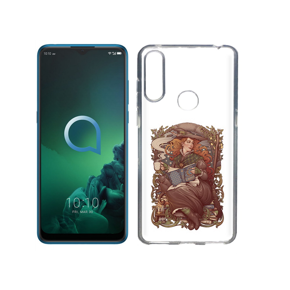 

Чехол MyPads Tocco для Alcatel 3X Женские_126 (PT227136.670.81), Прозрачный, Tocco