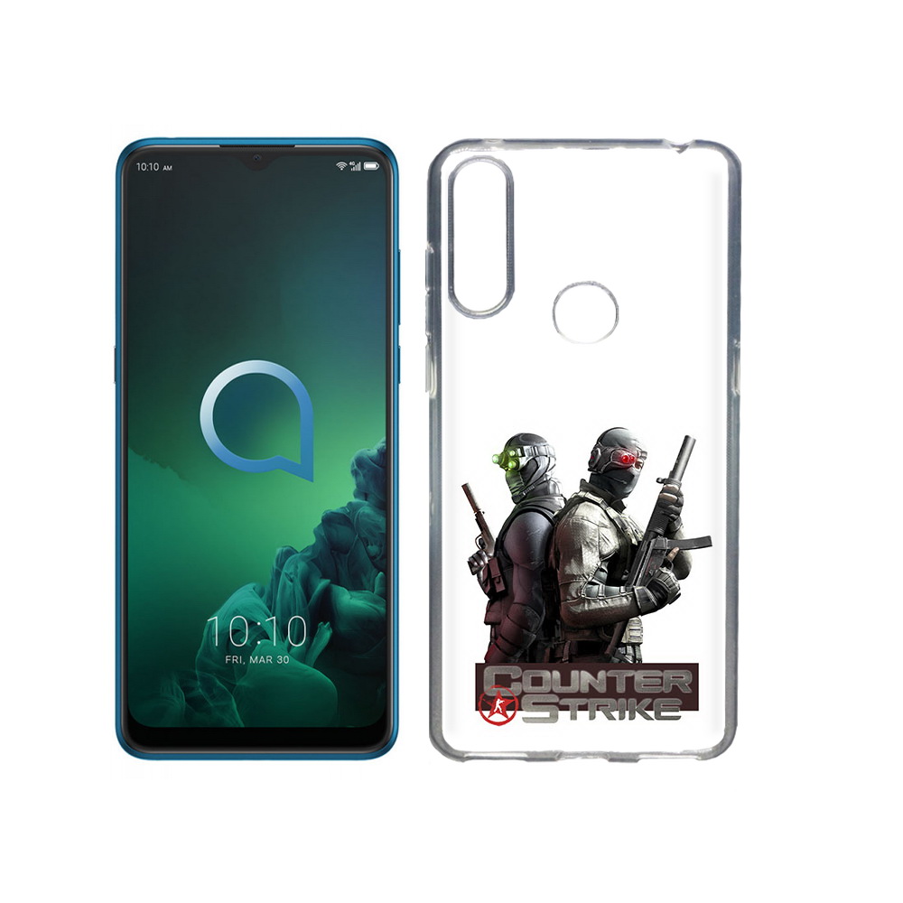 

Чехол MyPads Tocco для Alcatel 3X КС (PT227136.670.93), Прозрачный, Tocco