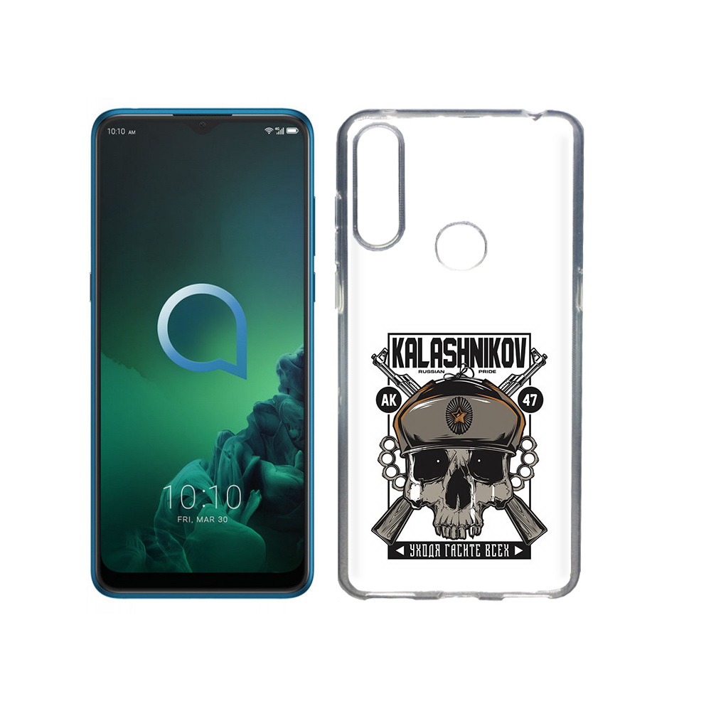 

Чехол MyPads Tocco для Alcatel 3X Калашников (PT227136.670.94), Прозрачный, Tocco