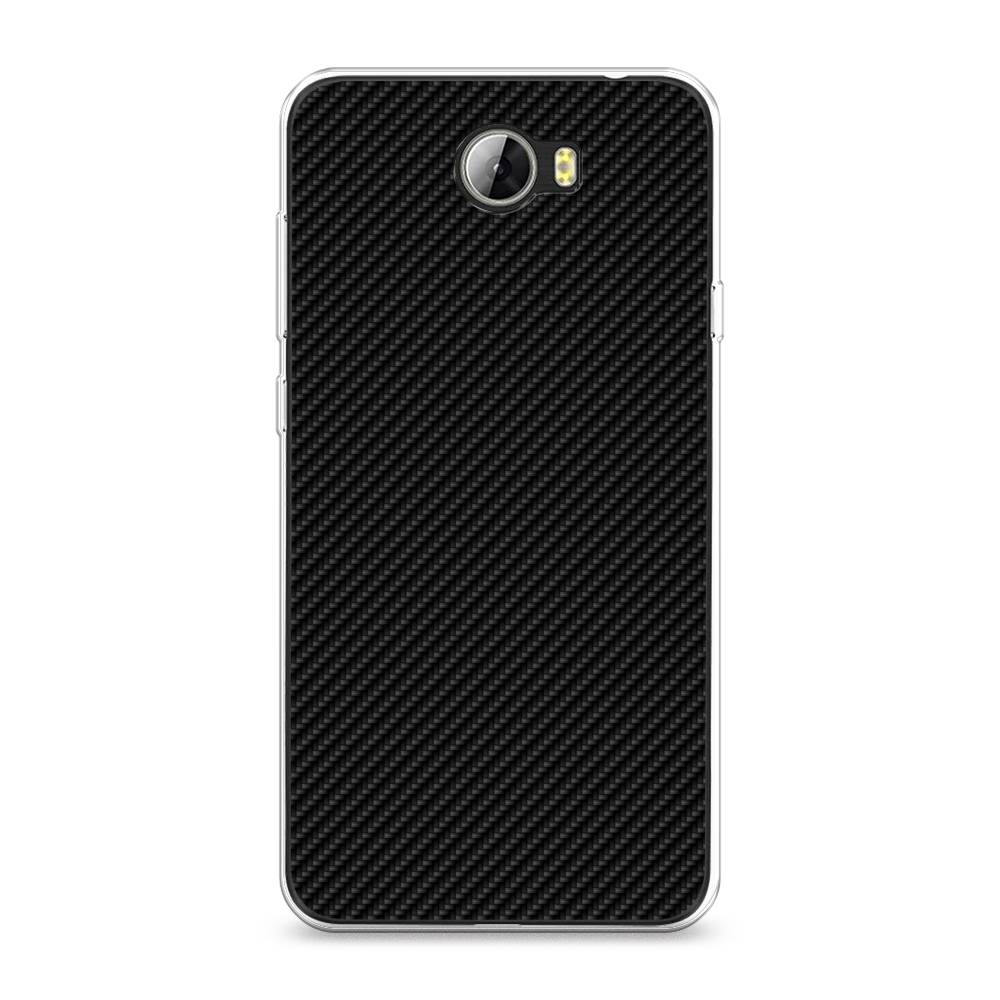 

Чехол Awog "Черный карбон" для Honor 5A, 60350-3