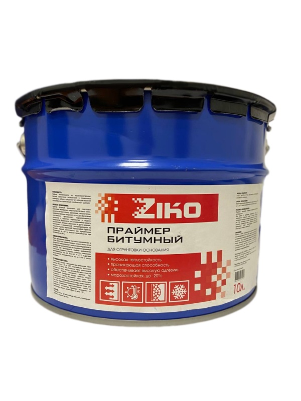 

Праймер битумный универсальный ZIKO ХозДвор 1шт=10л