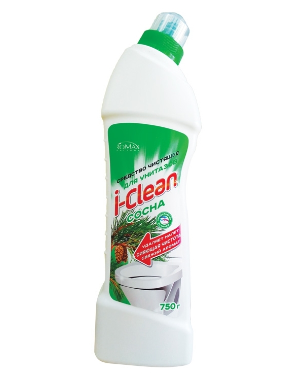 Средство чистящее Romax i-Clean Сосна для унитазов, 750 г