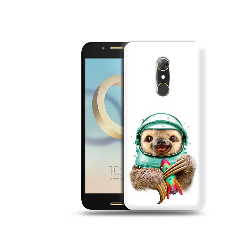 

Чехол MyPads Tocco для Alcatel A7 Ленивец астронавт (PT133991.671.104), Прозрачный, Tocco