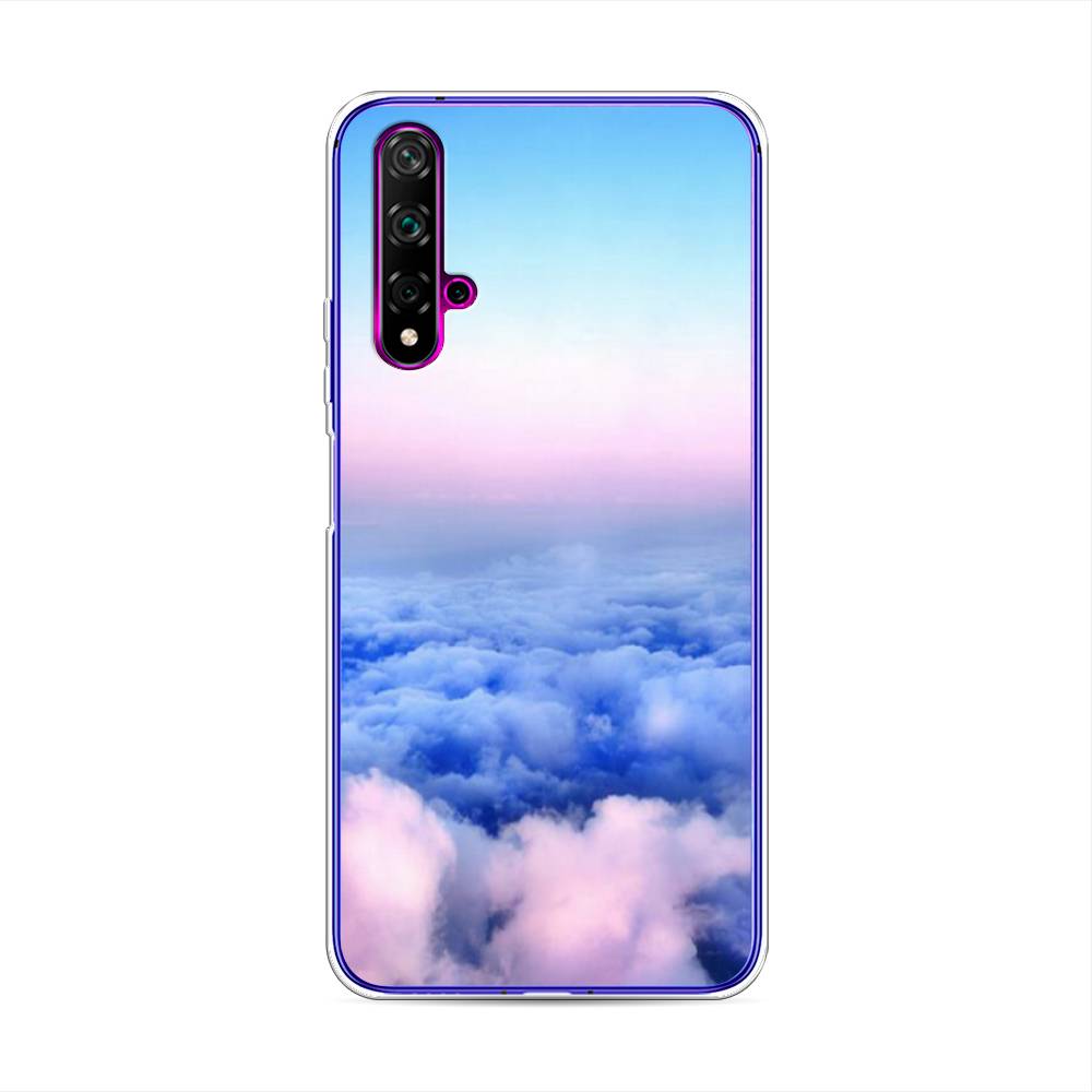 

Чехол Awog на Huawei Nova 5T "Облака", Разноцветный, 610550-4