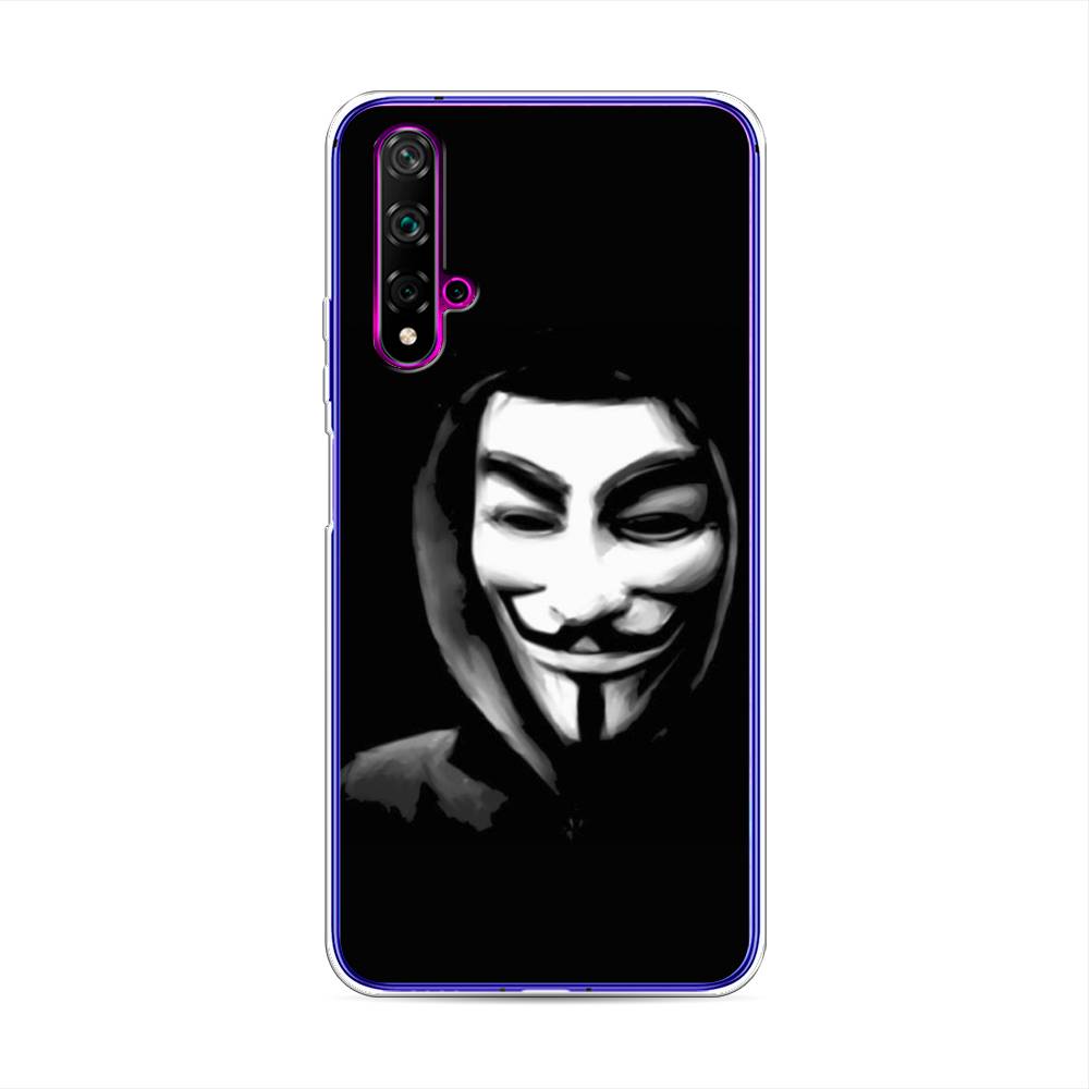 

Чехол Awog на Huawei Nova 5T "Анонимус", Разноцветный, 610550-5