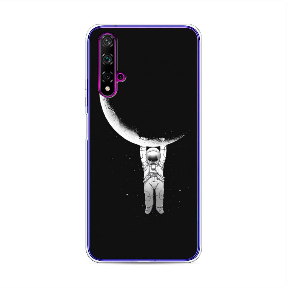 

Чехол Awog на Huawei Nova 5T "Космонавт", Разноцветный, 610550-4