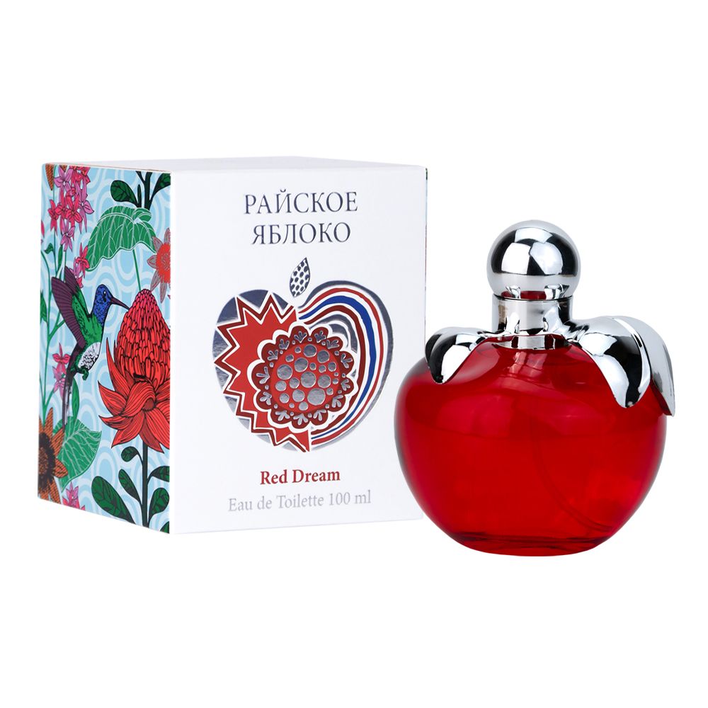 Туалетная вода женская Delta parfum Райское яблоко Red Dream, 100мл