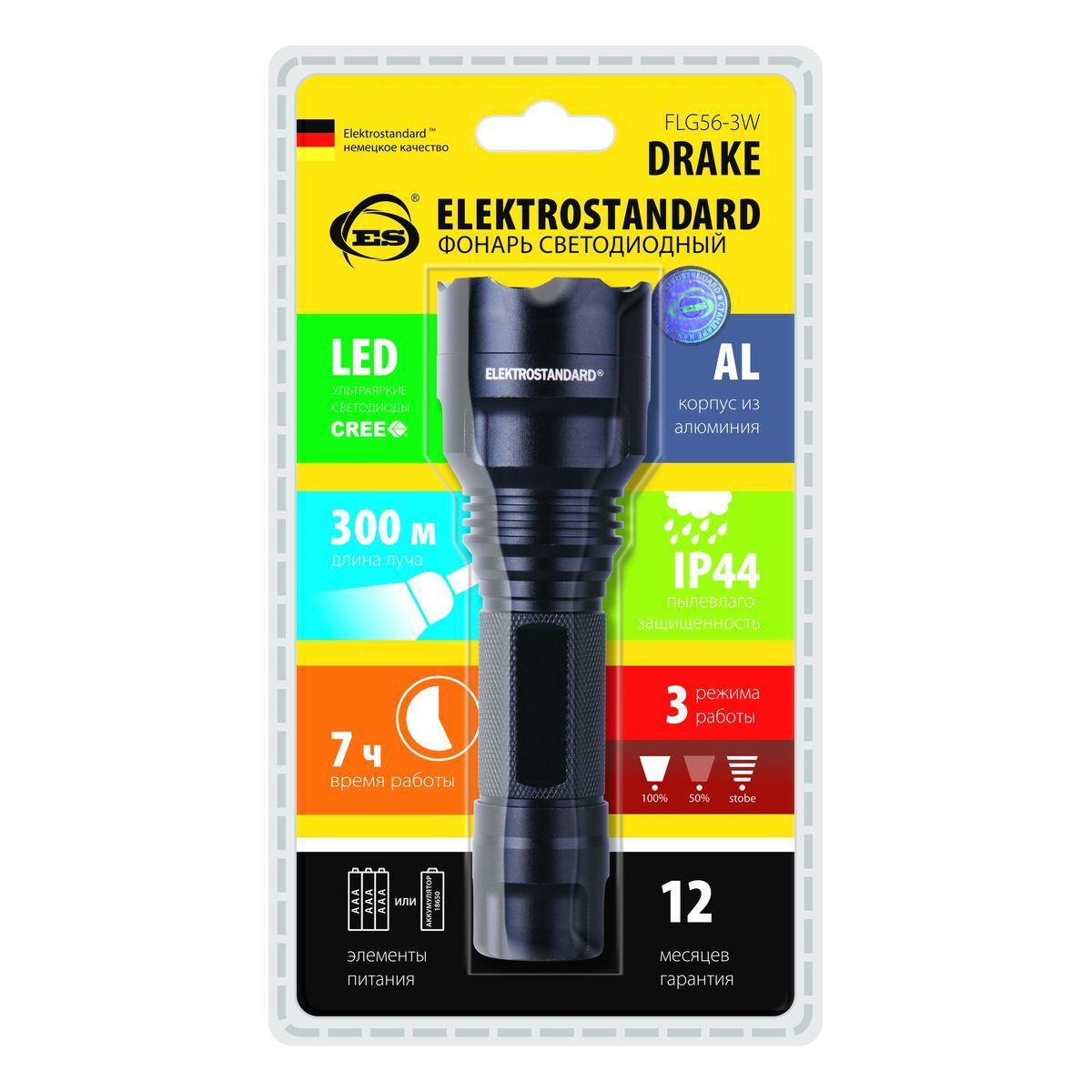 

Elektrostandard Фонарь Drake